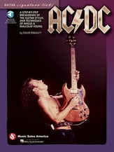 AC/DC Guitar Signature Licks Guitar and Fretted sheet music cover